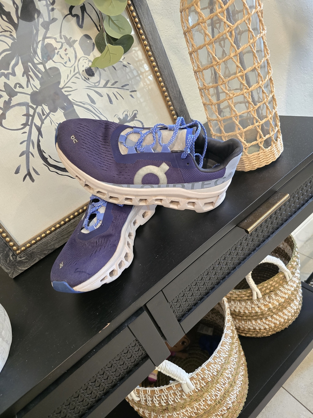 On Running Cloud Running Shoes - Women's Navy/Light Blue